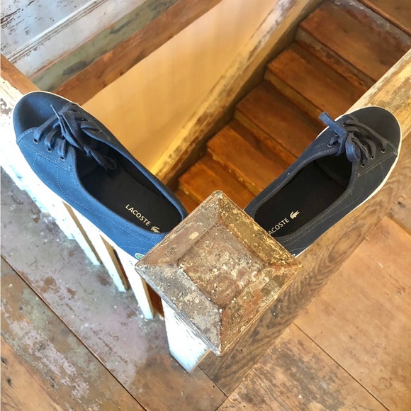 Lacoste Women’s Canvas Ziane Chunky Sneakers - Picture 3 of 12